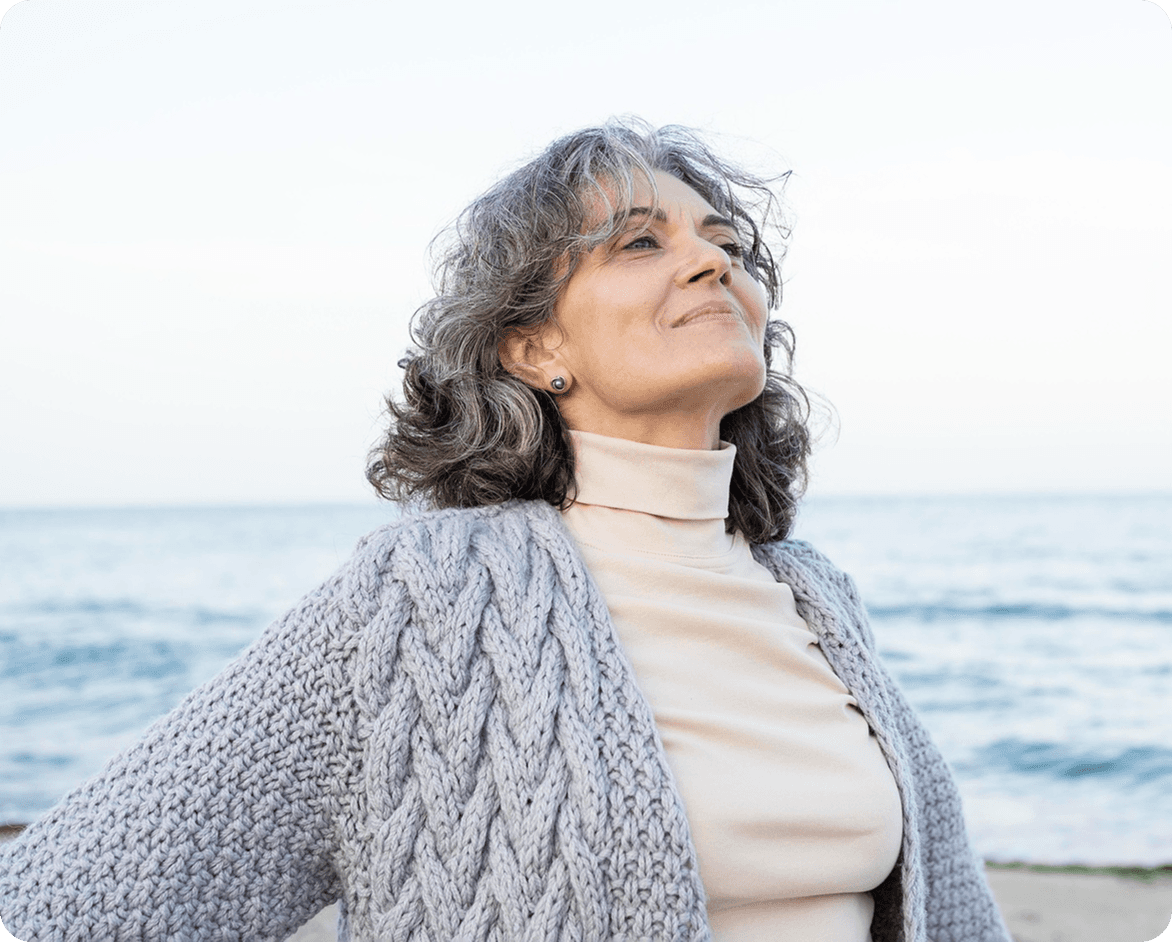 Person enjoying vibrant lifestyle